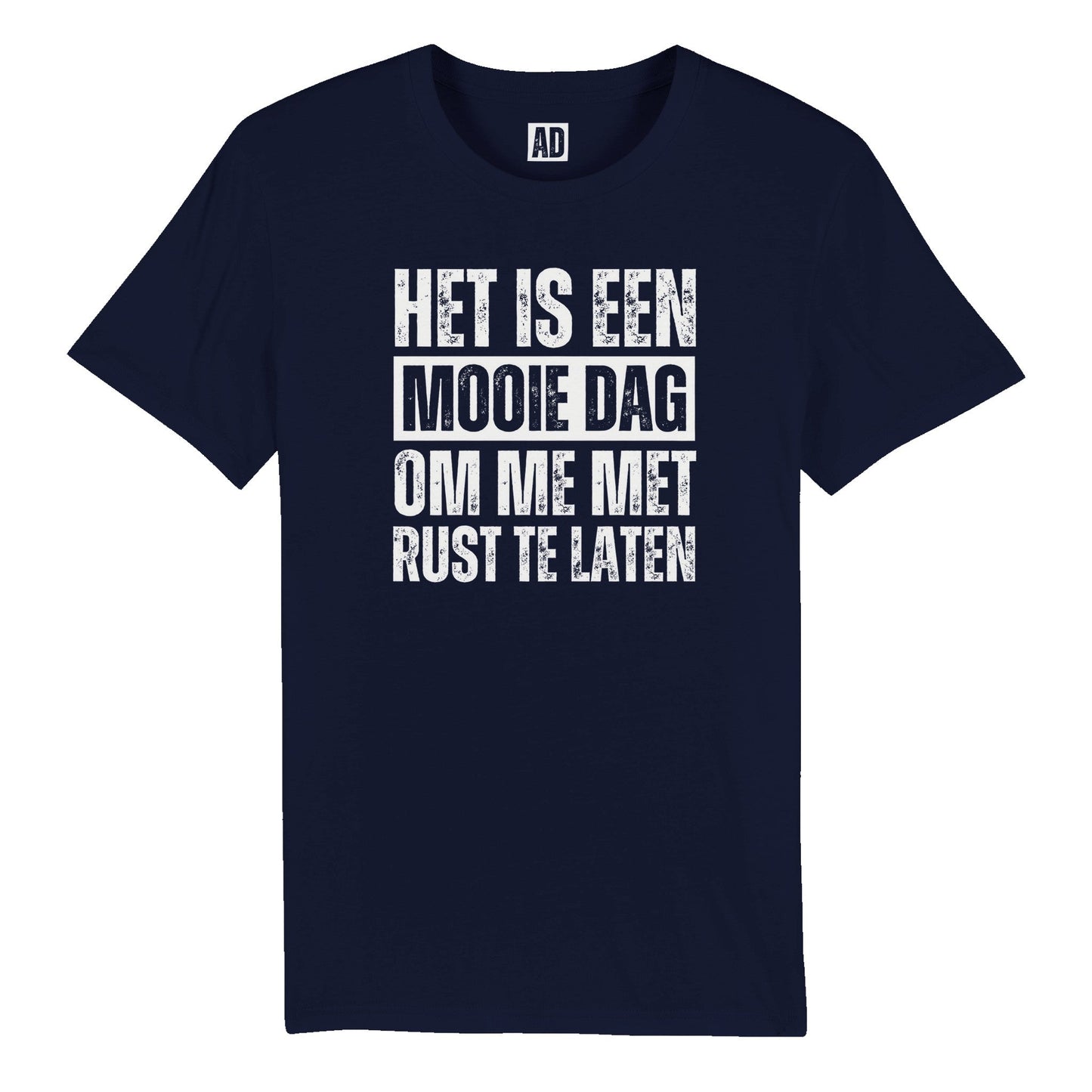 Gepersonaliseerd T-shirt voor Vrouwen "Mooie dag om me met rust te laten"