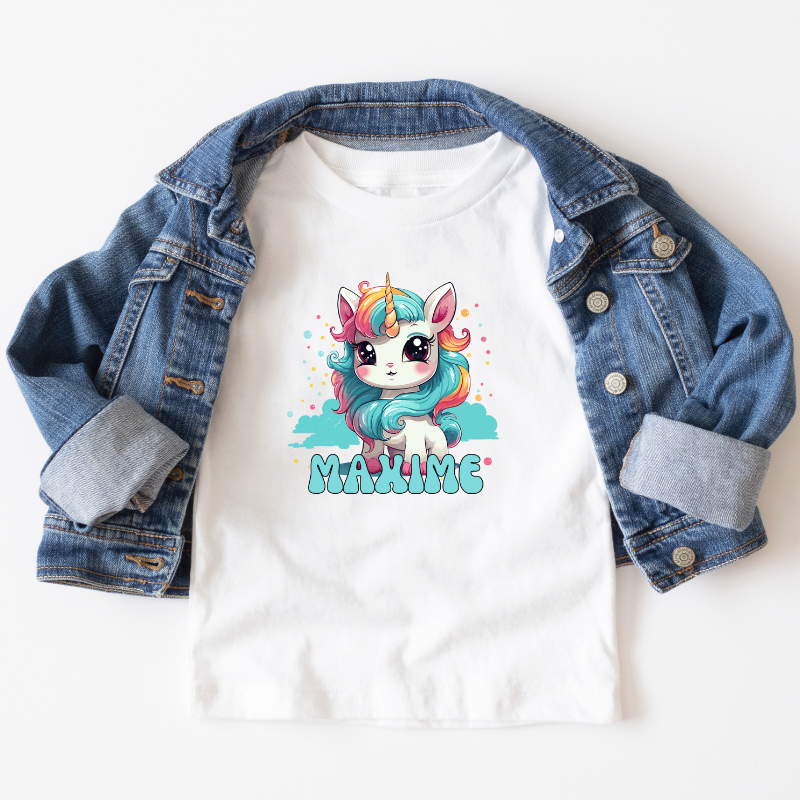 Organisch Unicorn T-shirt voor Baby’s & Kinderen