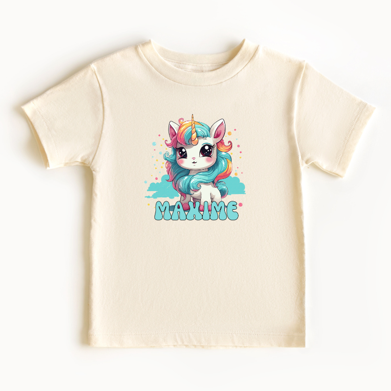 Organisch Unicorn T-shirt voor Baby’s & Kinderen