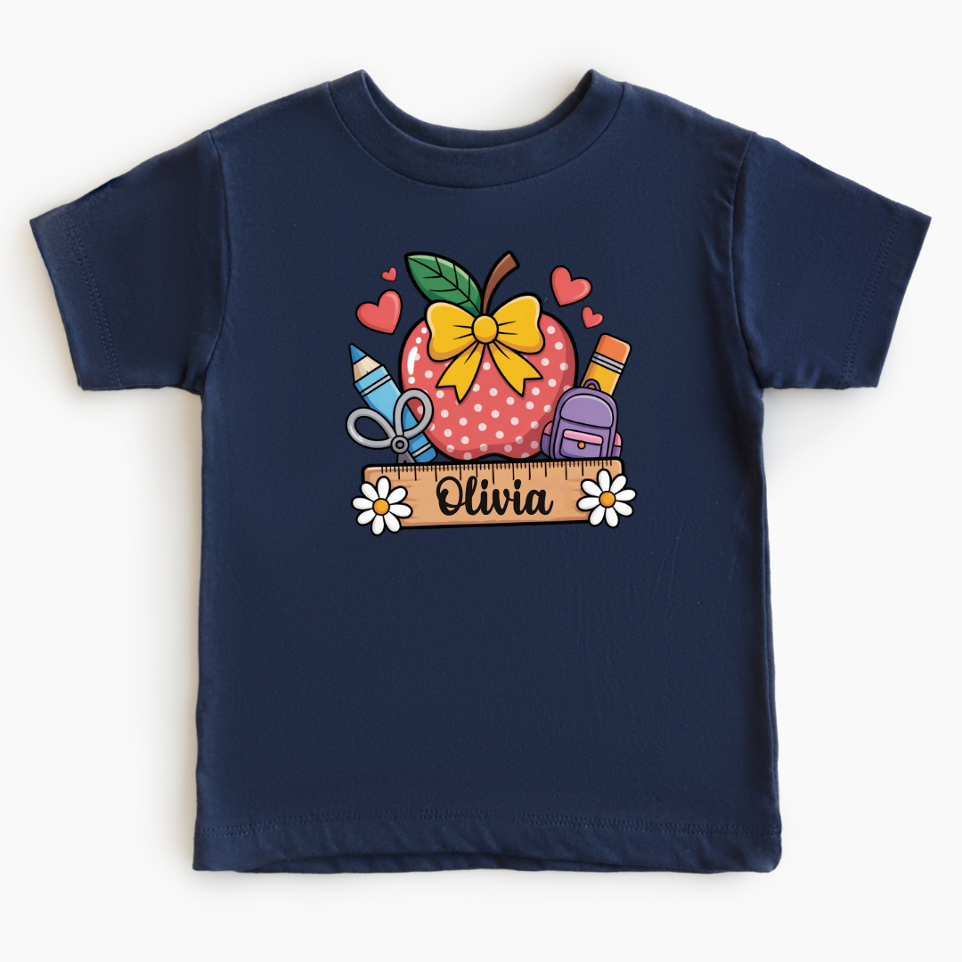 Gepersonaliseerd T-shirt met naam | Terug naar School