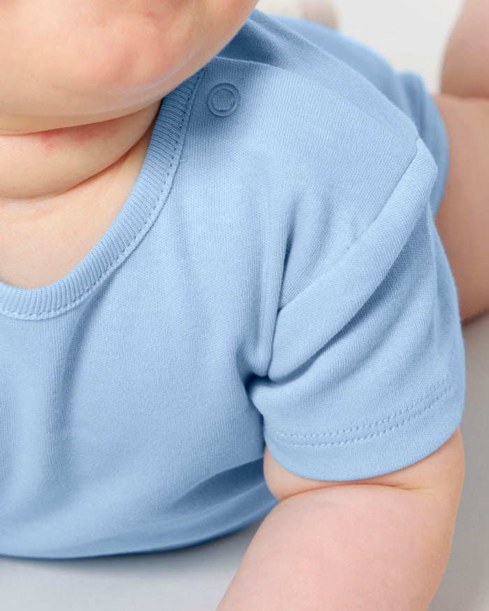 Gepersonaliseerde Baby Romper met Smiley Bloem en Naam