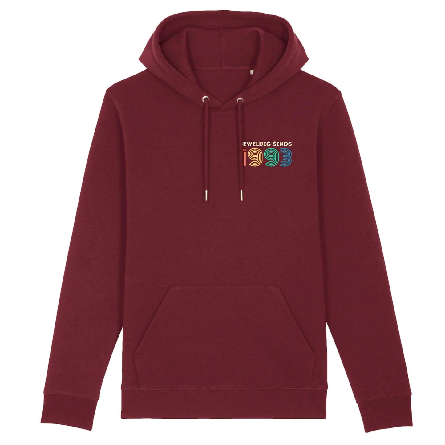Gepersonaliseerd verjaardagscadeau, Geweldig sinds hoodie, hoodie van biologisch katoen, legende, gepersonaliseerde hoodie, verjaardag, geboortejaar, legende sinds, retro, vintage