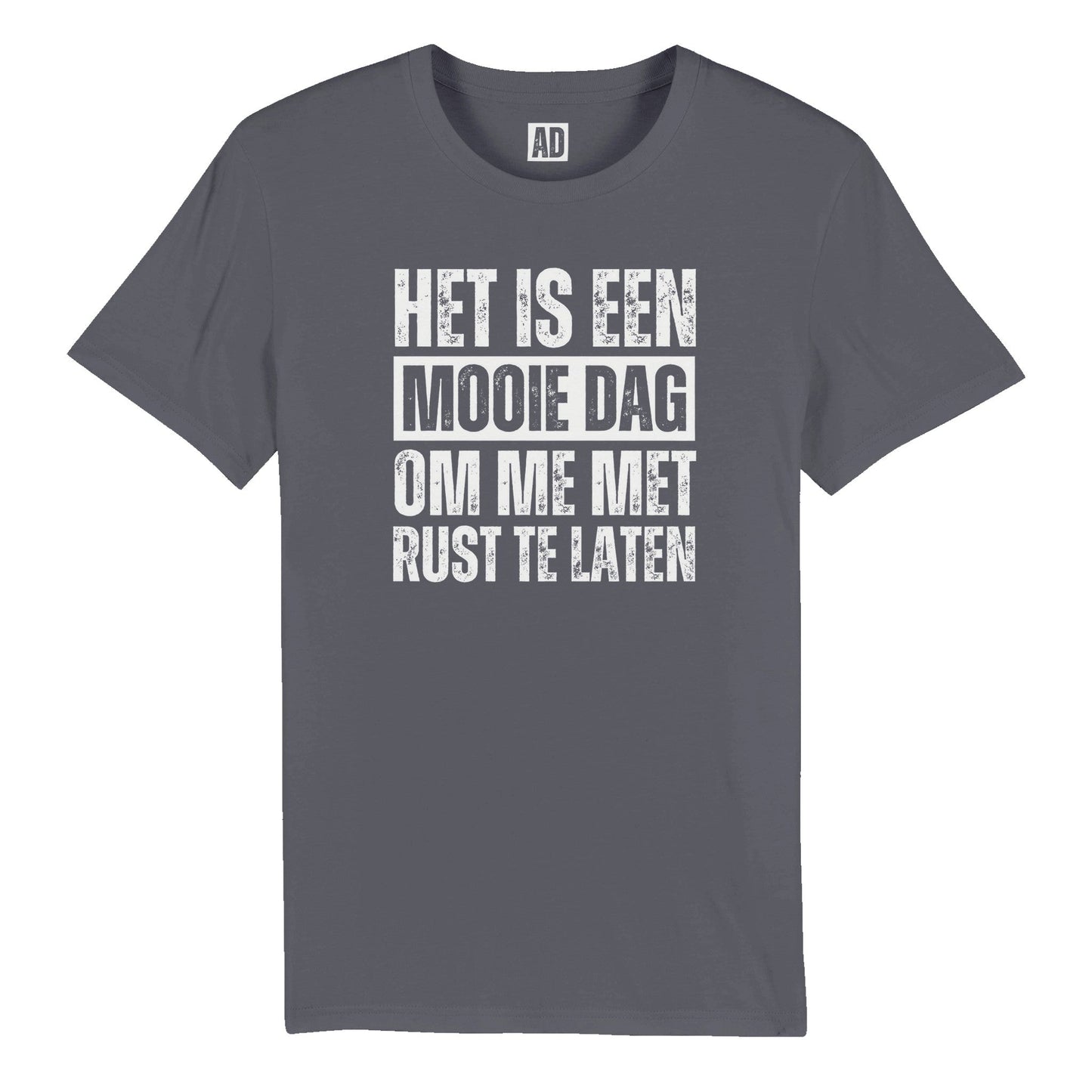 Gepersonaliseerd T-shirt voor Vrouwen "Mooie dag om me met rust te laten"