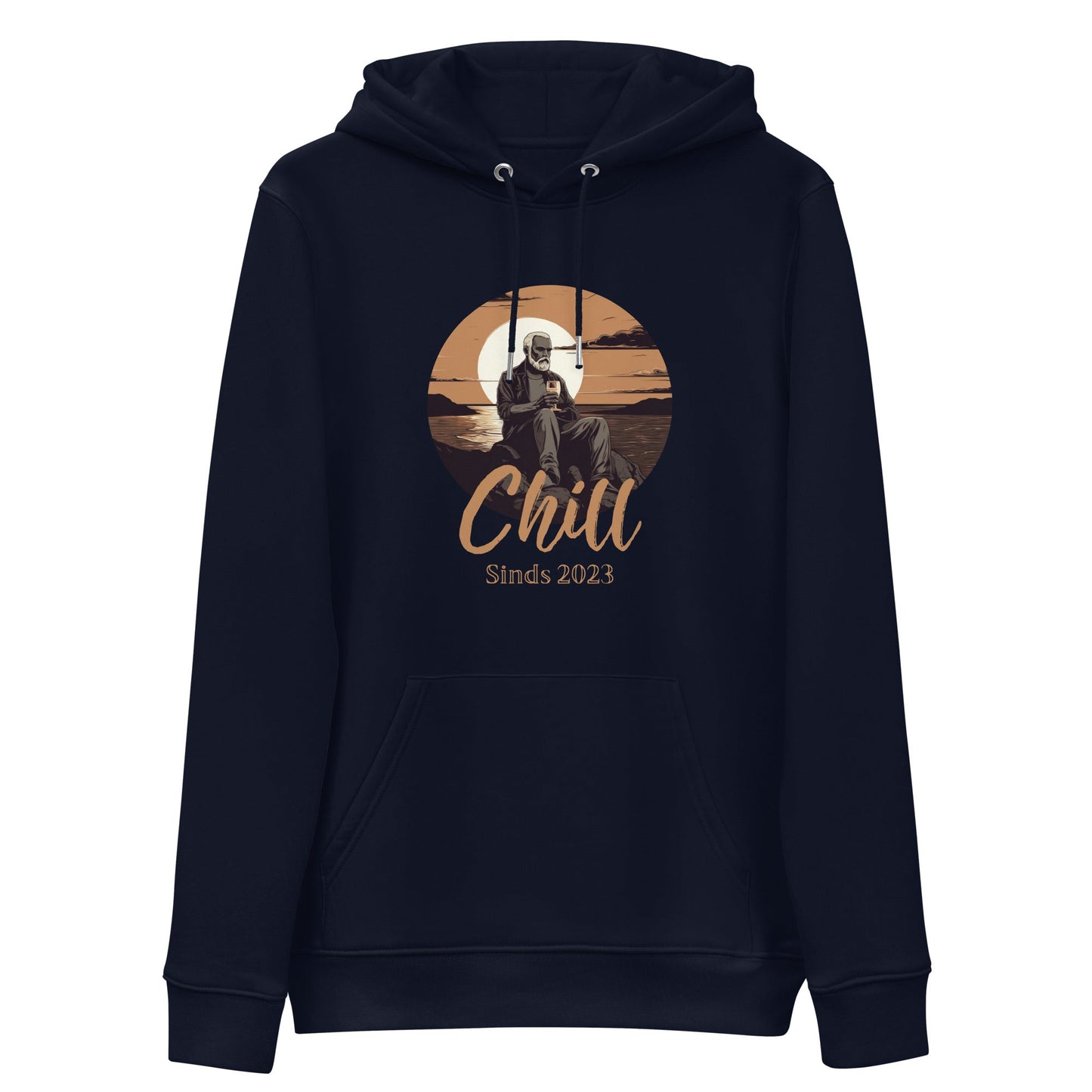 Gepersonaliseerd cadeau pensioen, gepersonaliseerde hoodie pensioen, chill sinds, grappig, origineel, uniek
