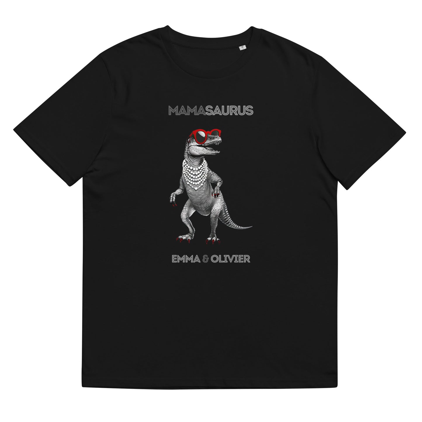 Mamasaurus gepersonaliseerd t-shirt, grappige shirts, grappige t-shirts, origineel uniek gepersonaliseerd cadeau moeder, humor, kado mama, gepersonaliseerd cadeau moederdag