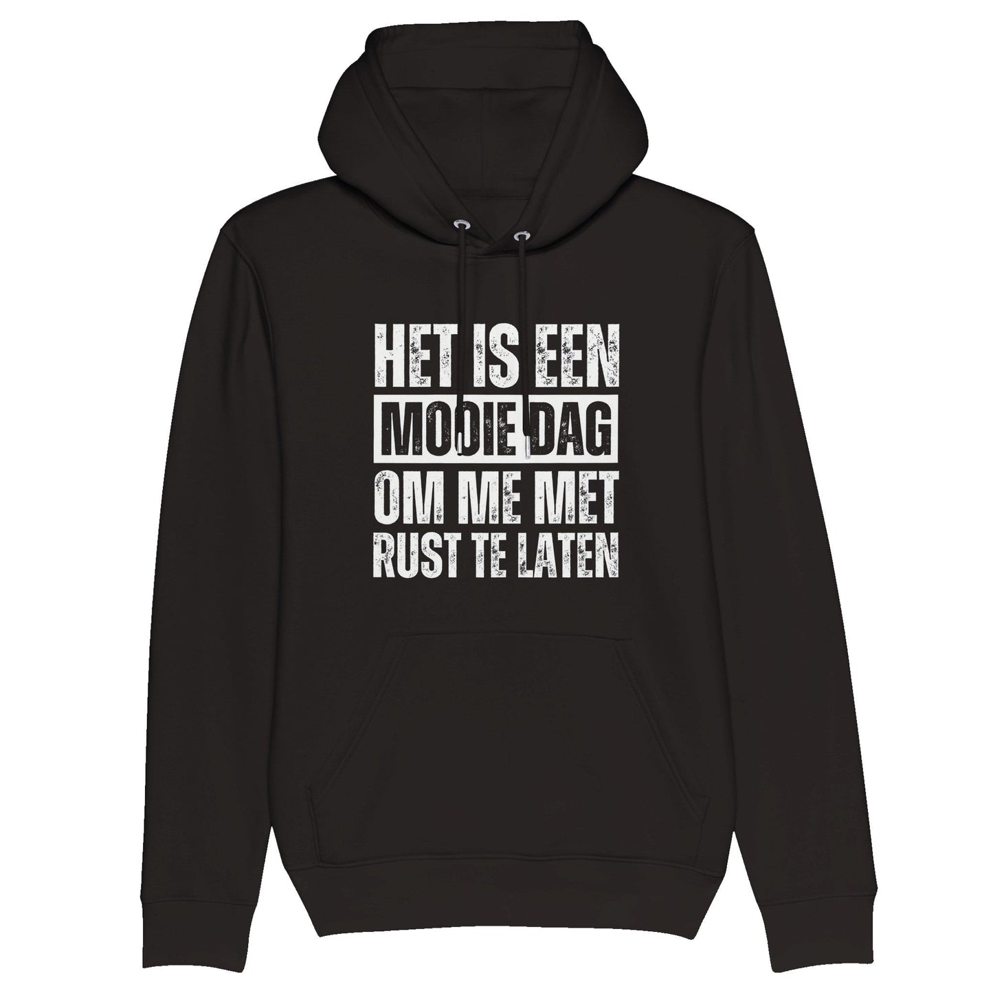 Gepersonaliseerde Hoodie Vrouwen "Mooie dag om mij met rust te laten"