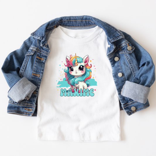 Organisch Unicorn T-shirt voor Baby’s & Kinderen