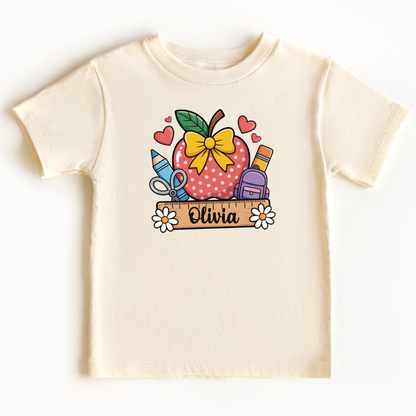 Gepersonaliseerd T-shirt met naam | Terug naar School