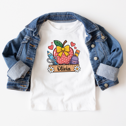 Gepersonaliseerd T-shirt met naam | Terug naar School