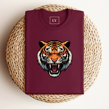Gepersonaliseerd Tijger T-shirt Met Initialen Of Boodschap