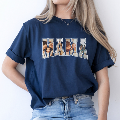 Gepersonaliseerd MAMA T-shirt met Eigen Foto’s