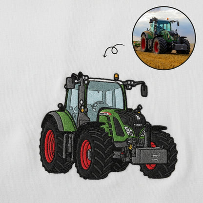 Gepersonaliseerd T-shirt met Voertuig (Tractor, Kraan, Auto…)