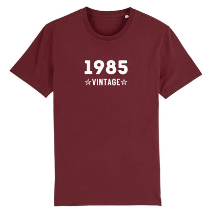 Vintage, geboortejaar, gepersonaliseerd cadeau, t-shirt van biologisch katoen, legende, verjaardag man, verjaardag opa, pepe, opi, verjaardag nonkel, verjaardag zoon, verjaardag broer