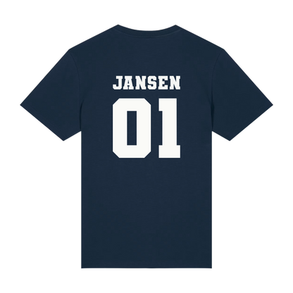 Gepersonaliseerde gezinsshirts met naam & nummer
