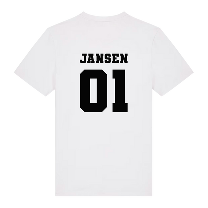Gepersonaliseerde gezinsshirts met naam & nummer