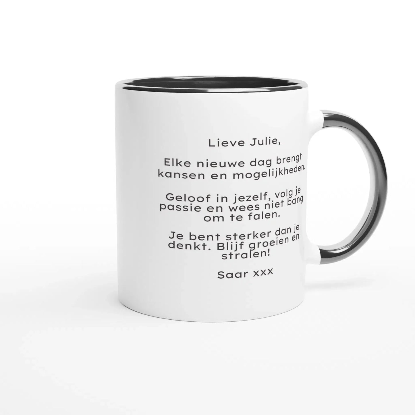 Troostcadeau, gepersonaliseerd cadeau, een warme knuffel voor jou, persoonlijke boodschap, hart onder de riem cadeau, steun, sterkte, opbeur, opfleurcadeau, gepersonaliseerde mok, mok met tekst, troost cadeau