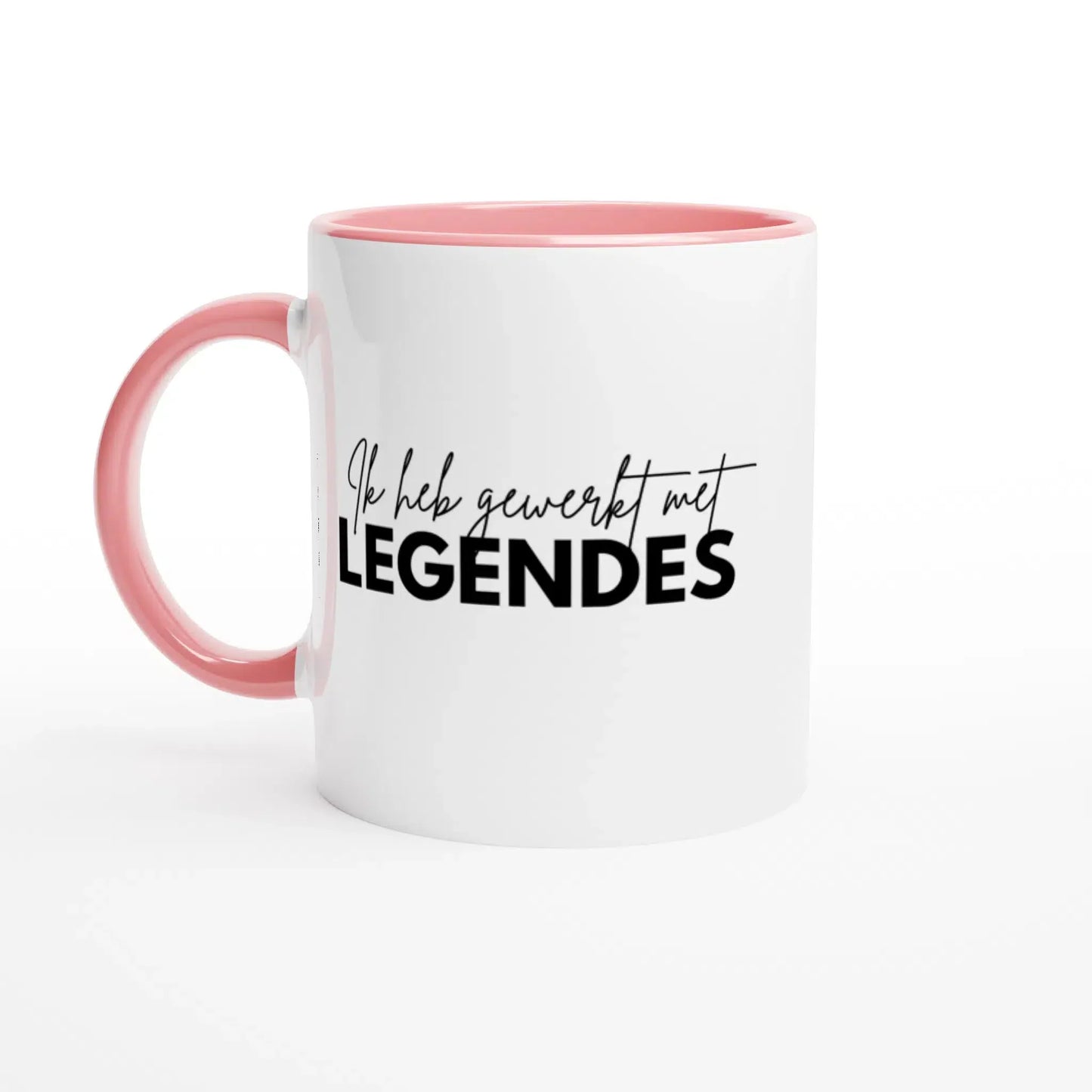 Gepersonaliseerd cadeau pensioen, gepersonaliseerde mok tas pensioen, chill sinds, pensioen kleinigheidje, grappig, origineel, uniek, ik heb gewerkt met legendes
