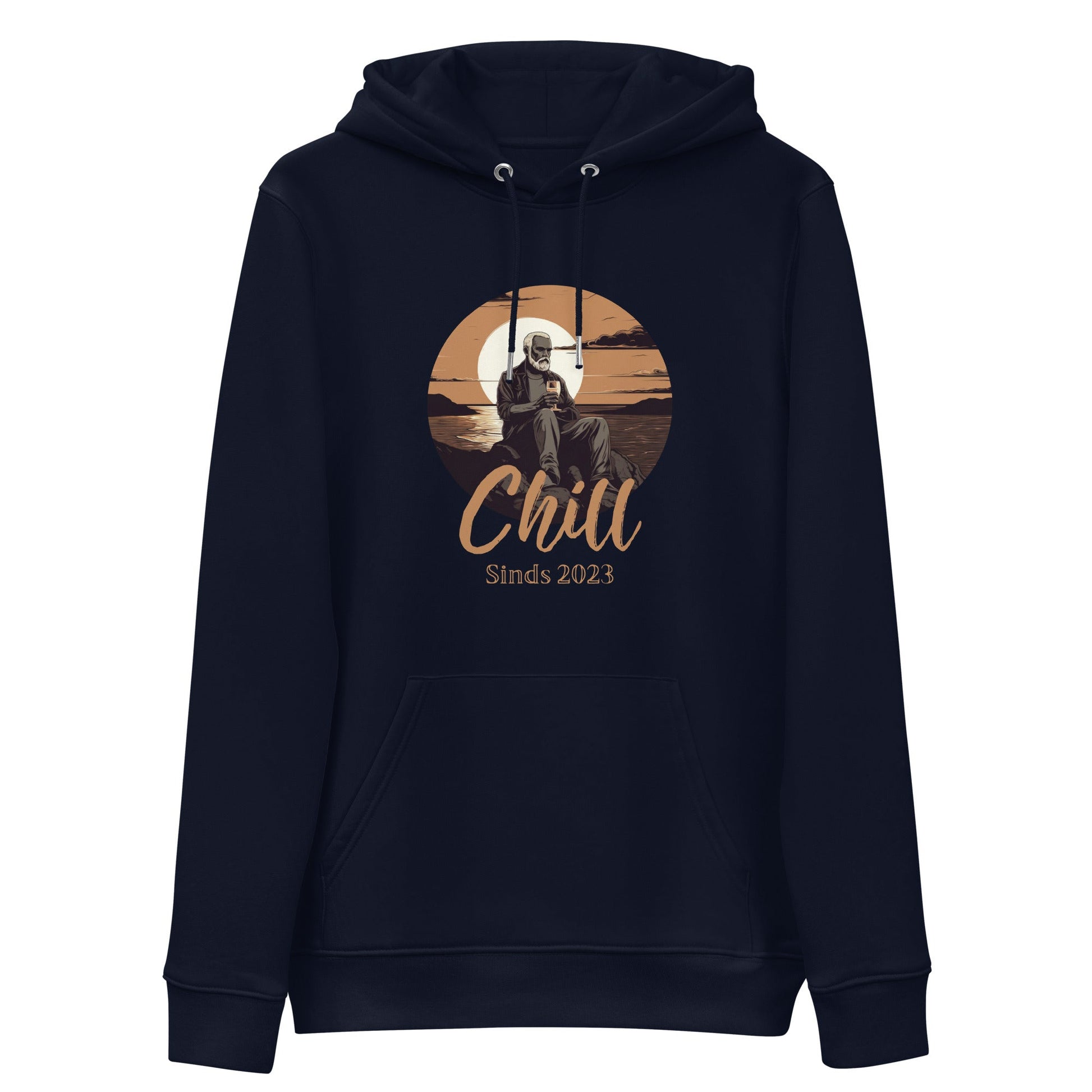 Gepersonaliseerd cadeau pensioen, gepersonaliseerde hoodie pensioen, chill sinds, grappig, origineel, uniek
